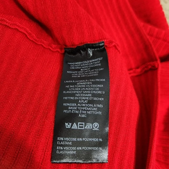 Anthropologie Strapless Midi Sweater Dress - Picture 8 of 8